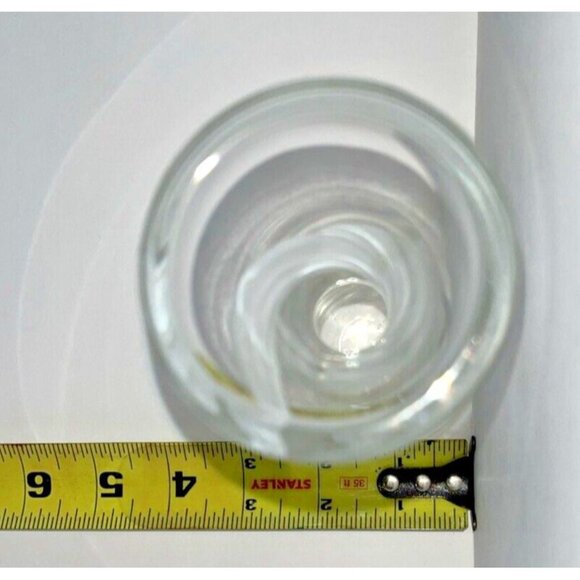 Vintage USSR Region Hand Cut Lead Crystal Vase, Soviet Union Cut Crystal Glass - Picture 11 of 13